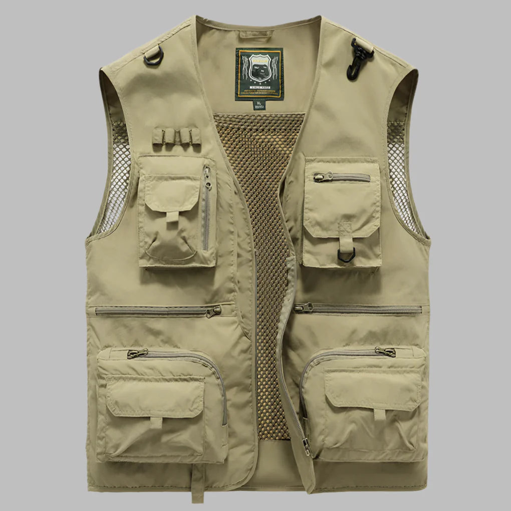 Zomervest met meerdere zakken 2
