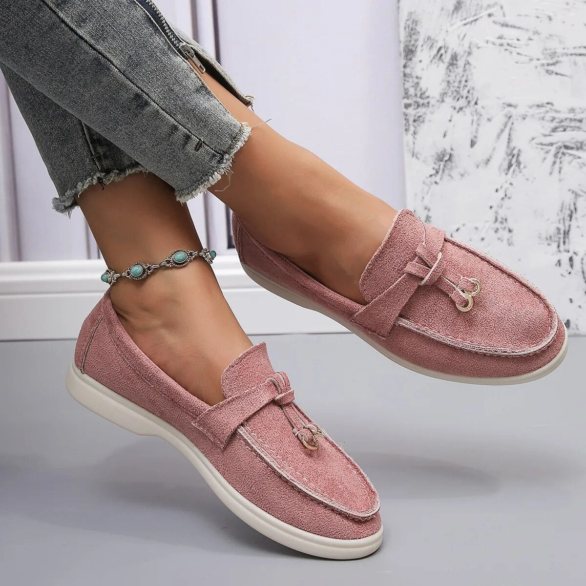 Sanne - Chaussures élégantes pour toutes les occasions – Mocassins slip-on Sanne au style intemporel et confort quotidien
