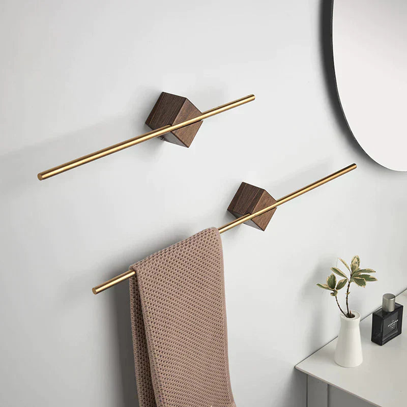 BadeWunder – Håndklædeholder i Minimalistisk Rustfrit stål til Vægmontering