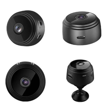 HD Wireless Rear-View Camera with Magnetic Mount and 360° Adjustable Positioning for Easy Parking