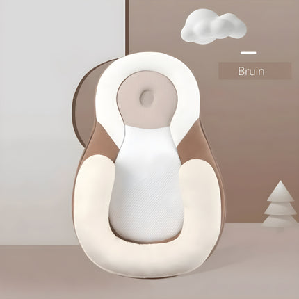 Baby Pillow – Ergonomic & Breathable Cushion with Soft Modal Cotton Cover