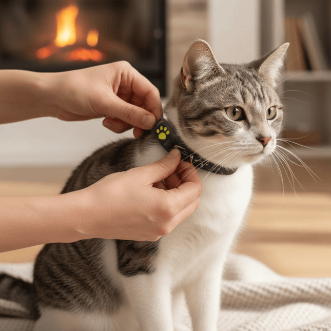 Pet Tracker for Dogs & Cats – Compact Collar Tag with App Location & Long Battery Life