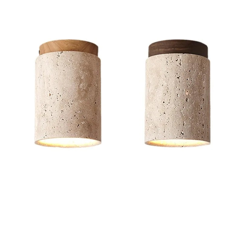 Travertine Glow – Elegant Loftpendel til Trappeopgang eller Gang