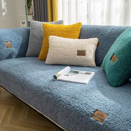 Sofa Cover – Soft Polyester Design with Non-Slip Support for Everyday Comfort