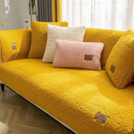 Sofa Cover – Soft Polyester Design with Non-Slip Support for Everyday Comfort