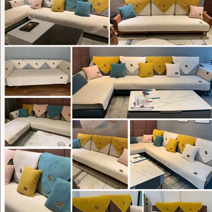 Sofa Cover – Soft Polyester Design with Non-Slip Support for Everyday Comfort