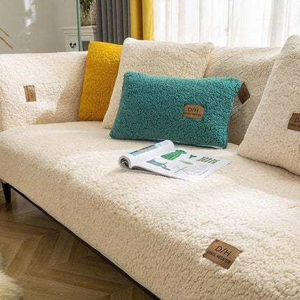 Sofa Cover – Soft Polyester Design with Non-Slip Support for Everyday Comfort