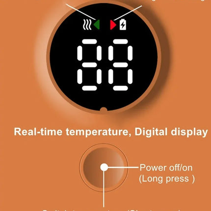 Portable Bottle Warmer – Smart Rechargeable Baby Milk Heater with Temperature Control