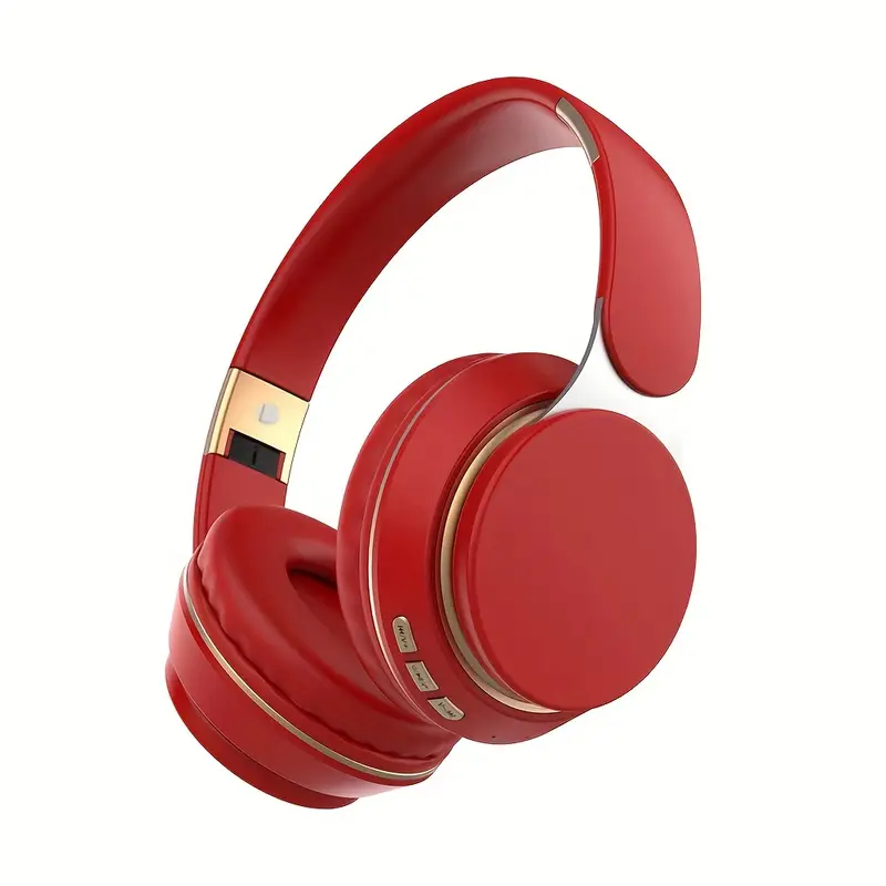 Casque Bluetooth sans fil – Design confortable circum-auriculaire avec son stéréo clair et longue autonomie