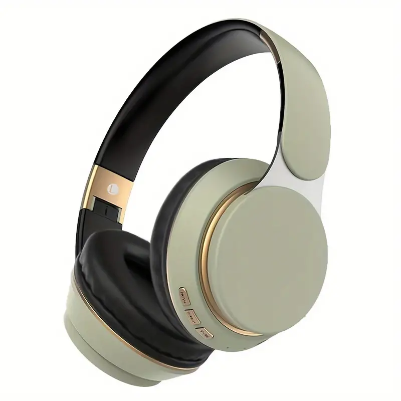 Casque Bluetooth sans fil – Design confortable circum-auriculaire avec son stéréo clair et longue autonomie