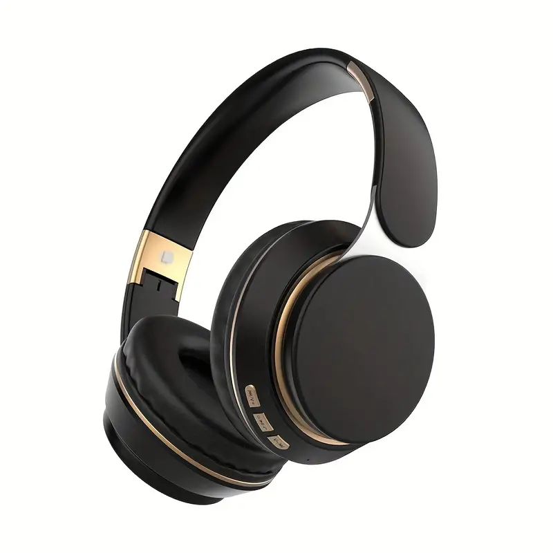 Casque Bluetooth sans fil – Design confortable circum-auriculaire avec son stéréo clair et longue autonomie