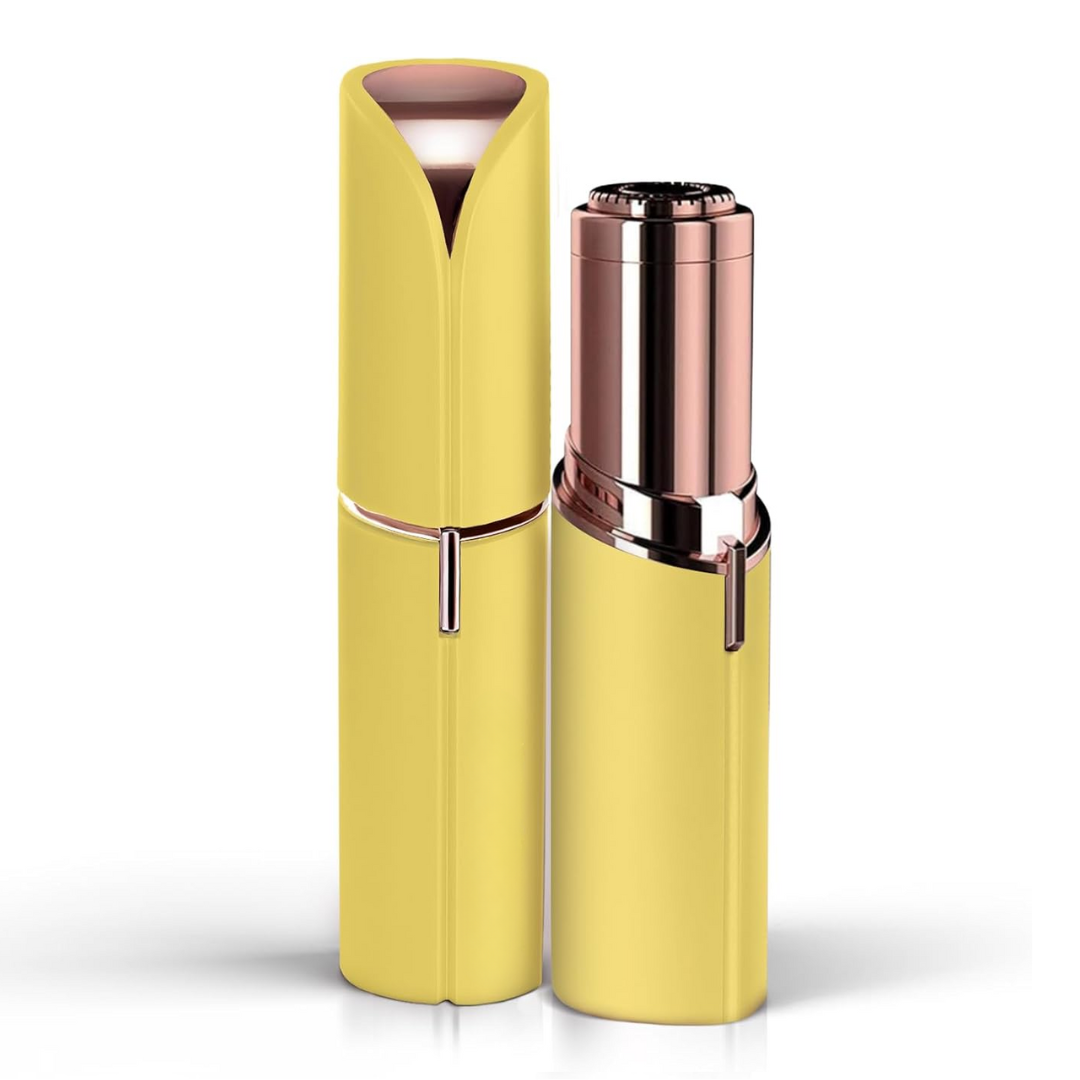Épilateur pour poils du visage – Outil de précision doux avec tête à glissement fluide et design compact
