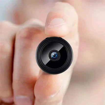Compact WiFi Camera – 1080P HD Mini Camera with Night Vision & Motion Detection