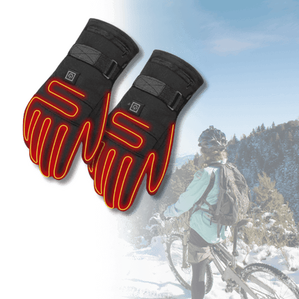 HeatGuard Waterproof Heated Gloves with Fast Warming, Touchscreen Control and Outdoor Comfort