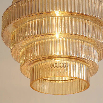 Glass Pendant Light – Bottle-Shaped Design with Brass Finish & Elegant Vintage Aesthetic