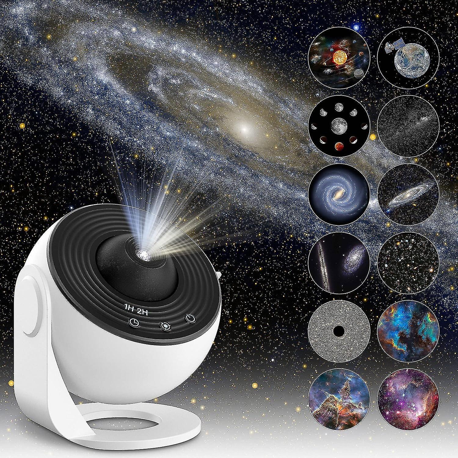 Star Projector Lamp – Adjustable Galaxy Effects with Multiple Patterns & Relaxing Ambient Lighting