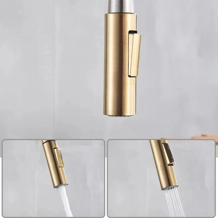 Kitchen Faucet – 360° Rotating Design with Single-Lever Control & Durable Brass Construction