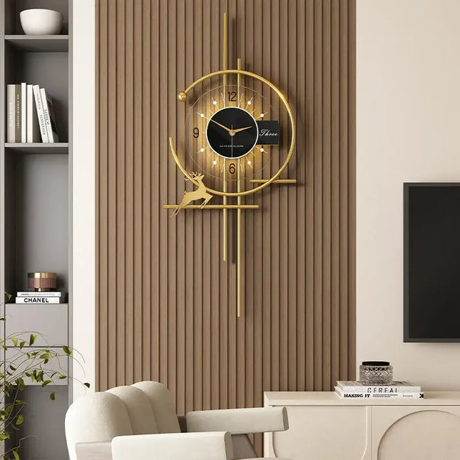 Wall Clock – Modern Minimalist Design with Silent Quartz Movement & Clear Analog Display