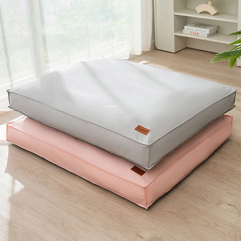 Orthopedic Dog Cushion – Memory Foam Support with Waterproof & Scratch-Resistant Cover for Everyday Comfort