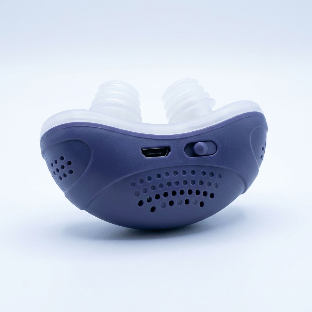 Portable Airflow Device – Compact, Silent Micro Air-Pump with Comfortable Nose Design