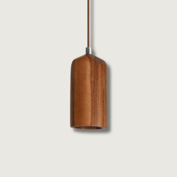 GlowNordic - Loftslampe i Træ med Elegant InteriørDesign