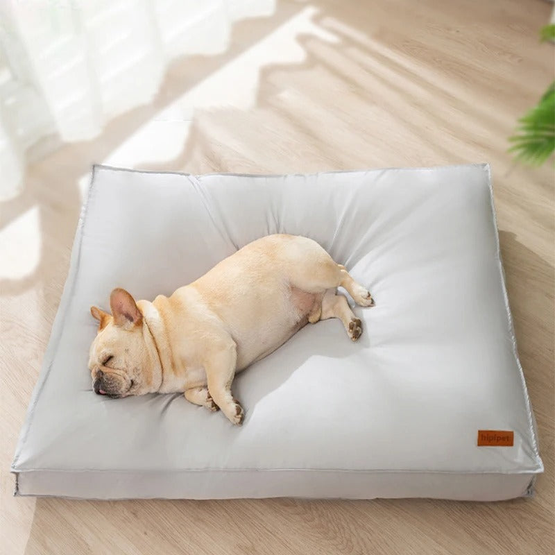 Orthopedic Dog Cushion – Memory Foam Support with Waterproof & Scratch-Resistant Cover for Everyday Comfort