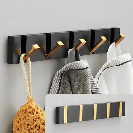 Foldable Wall Hook – Space-Saving Design, Strong Hold & Modern Metal Finish