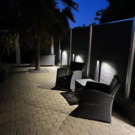 Outdoor LED Garden Lamp – Modern 360° Illumination with Durable & Weather-Resistant Design