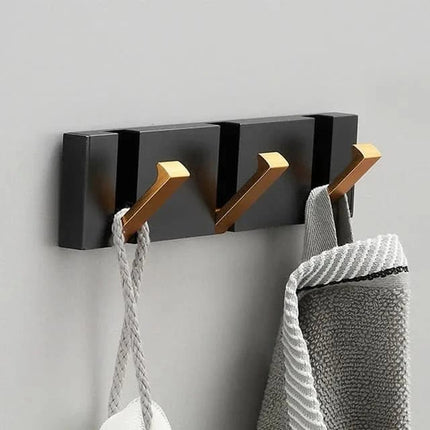 Foldable Wall Hook – Space-Saving Design, Strong Hold & Modern Metal Finish