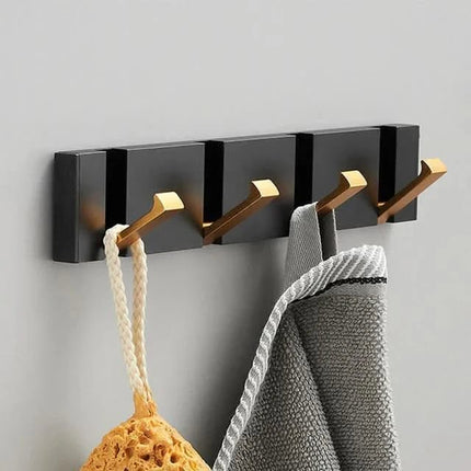 Foldable Wall Hook – Space-Saving Design, Strong Hold & Modern Metal Finish