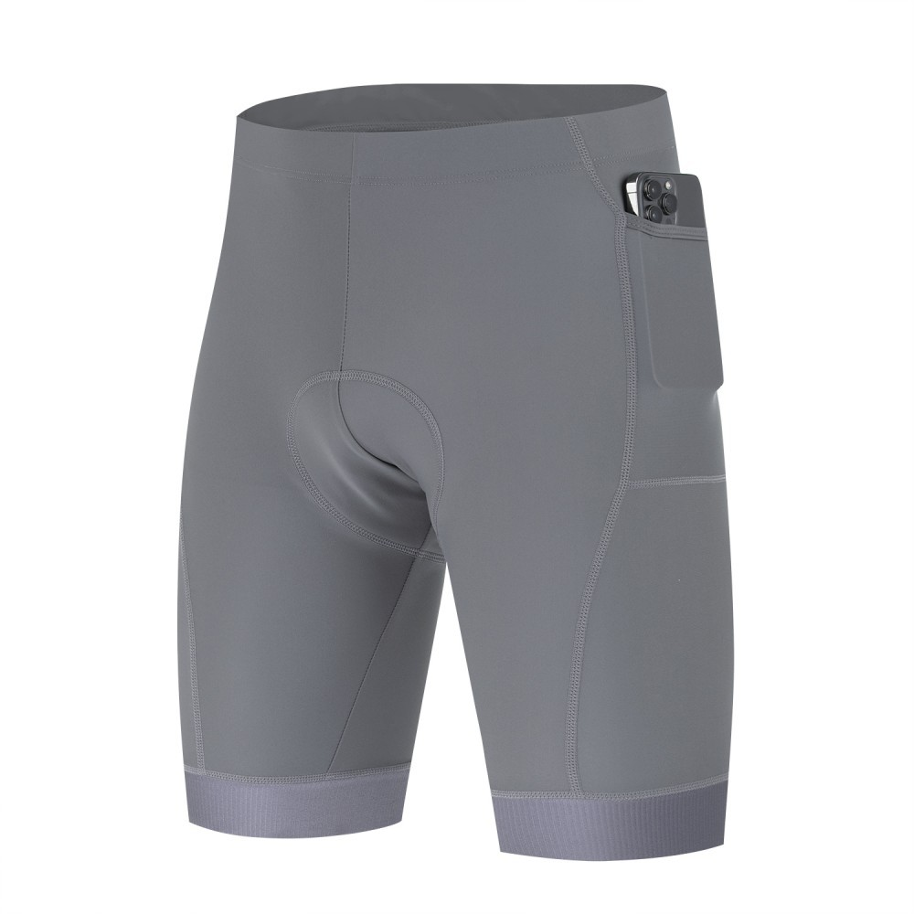 Men's Cycling Shorts – Gel Padding with Grip Legs and Reflective Trim