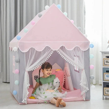 Princess Play Tent – Foldable Indoor & Outdoor Tent with UV Protection and Carry Bag