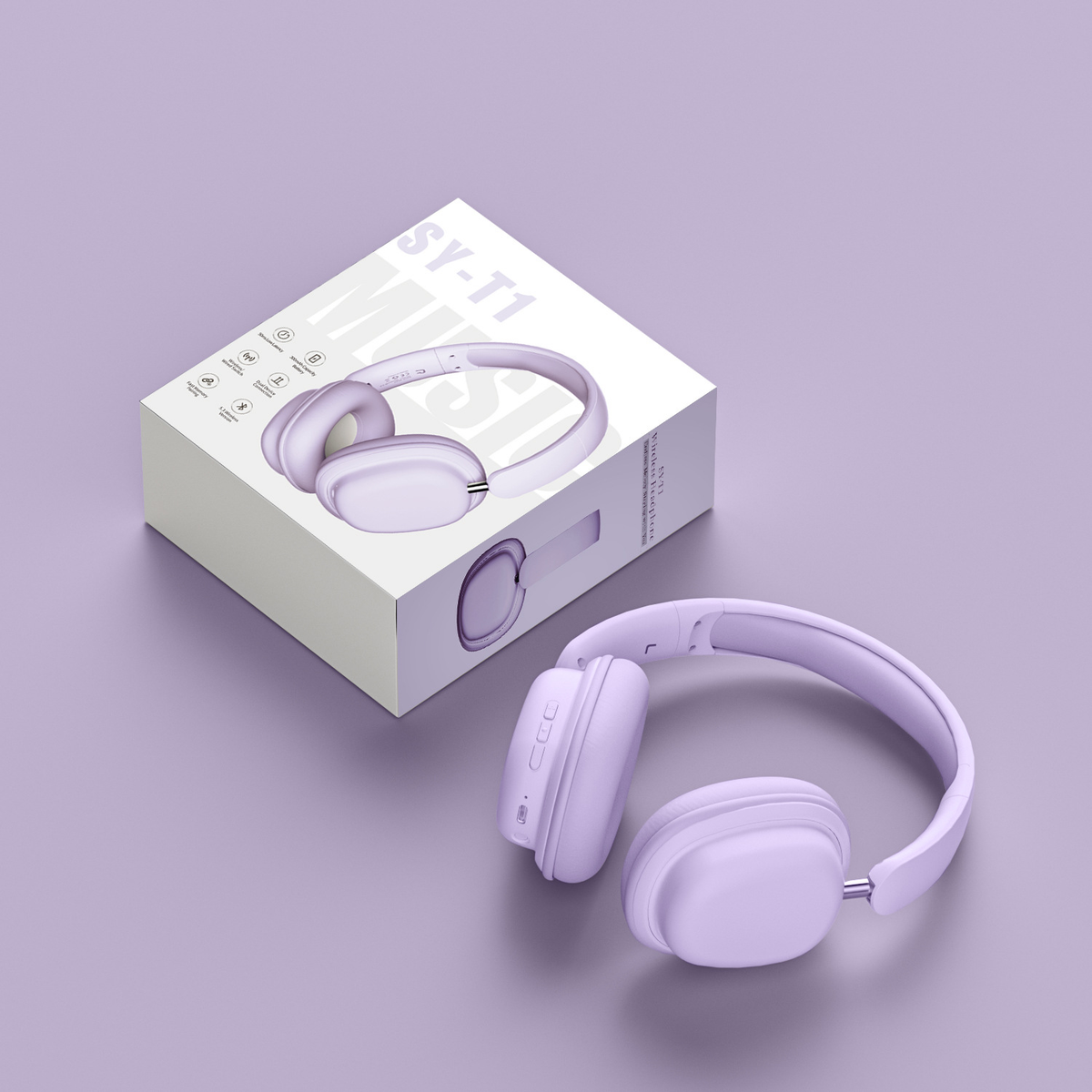 Casque sans fil – Réduction active du bruit de 50 dB, audio Hi-Res LDAC et longue autonomie
