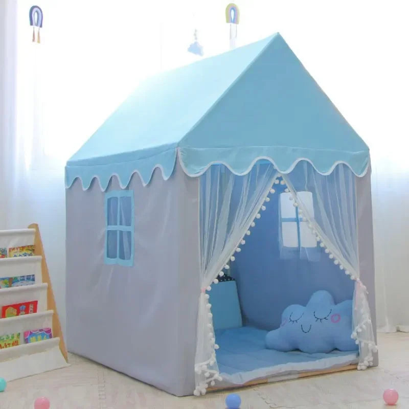 Tente de jeu princesse – Tente pliable intérieure et extérieure avec protection UV et sac de transport