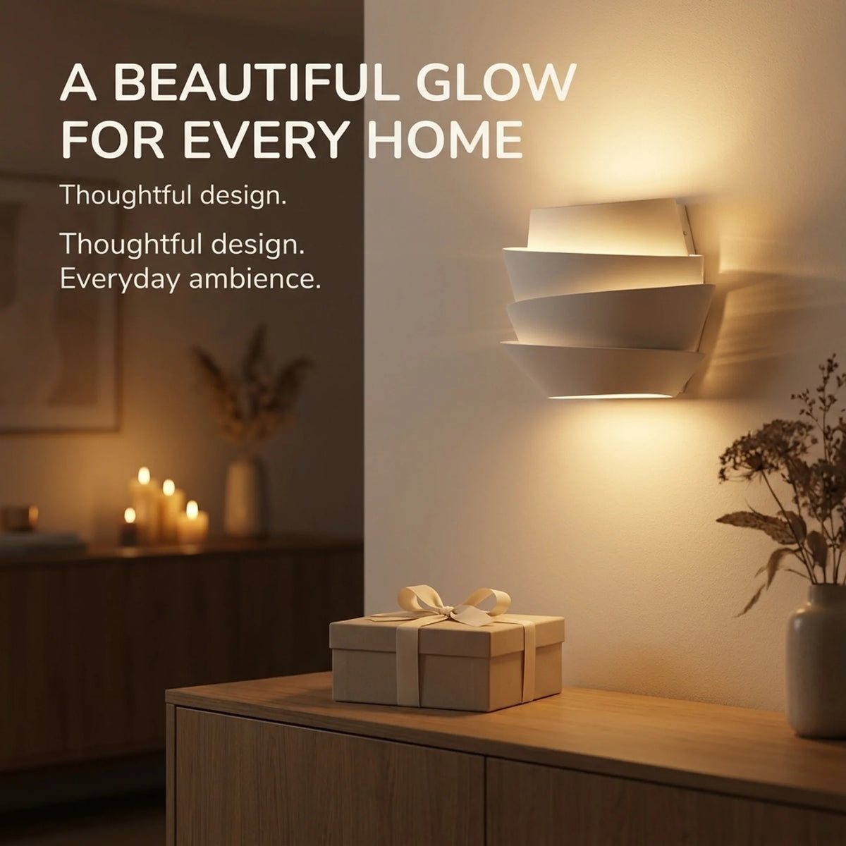 Moderne wandlamp – Scandinavische metalen wandlamp met twee lichtpunten voor warme sfeer