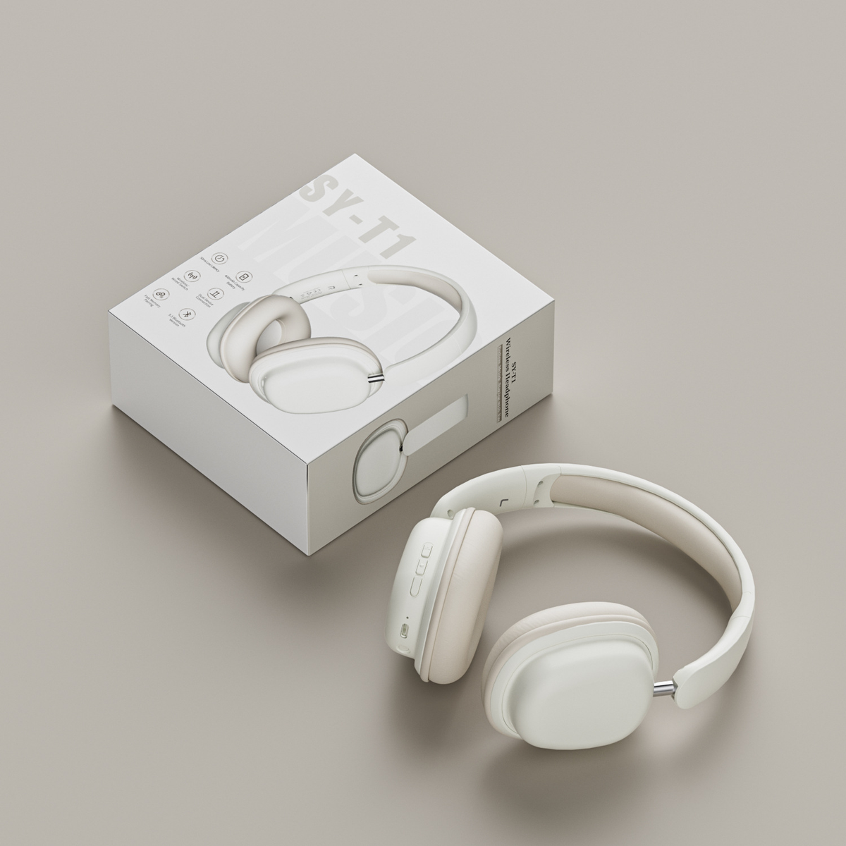 Casque sans fil – Réduction active du bruit de 50 dB, audio Hi-Res LDAC et longue autonomie