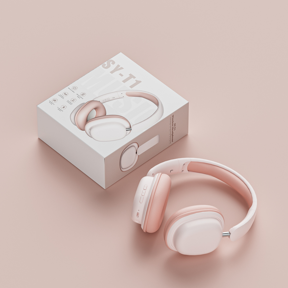 Casque sans fil – Réduction active du bruit de 50 dB, audio Hi-Res LDAC et longue autonomie