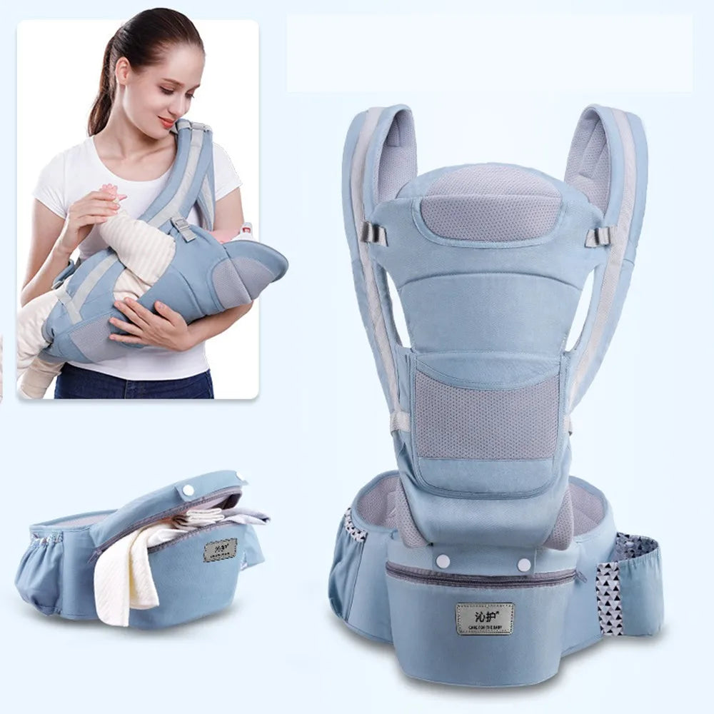 Ergonomic Baby Carrier – Comfortable, Adjustable & Breathable Design for Everyday Use