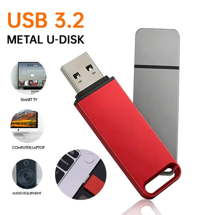 USB 3.2 Flash Drive – High-Speed Transfer, Waterproof & Shockproof Design