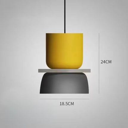 Scandinavian Pendant Light – Modern Macaron-Inspired Design with Soft Ambient Illumination