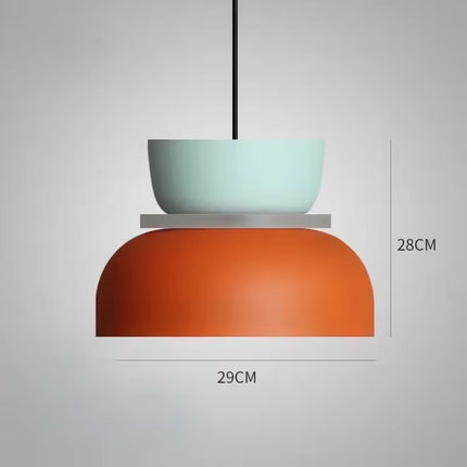 Scandinavian Pendant Light – Modern Macaron-Inspired Design with Soft Ambient Illumination