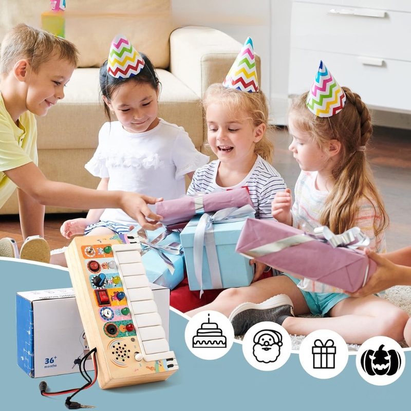 Montessori Baby Play Set – Colorful Sensory Toy Set for Interactive Learning and Play