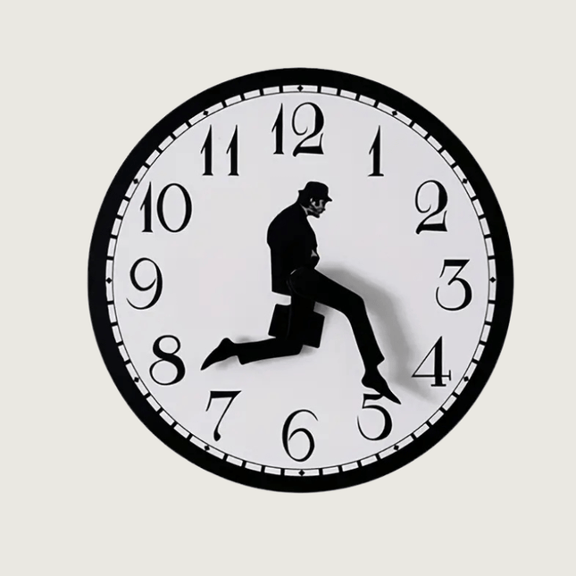 Wall Clock – Fun Cartoon-Inspired Design with Clear Display & Lightweight Construction