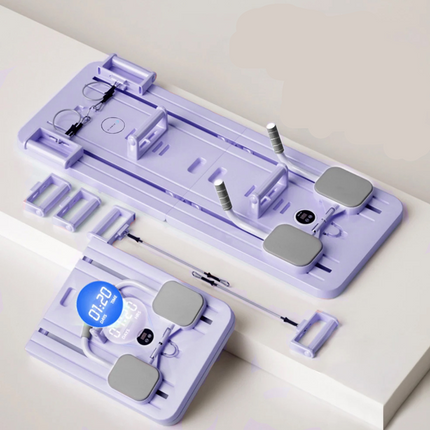 Pilates Resistance Trainer – Elastic Home Workout Band for Balanced Core Exercises