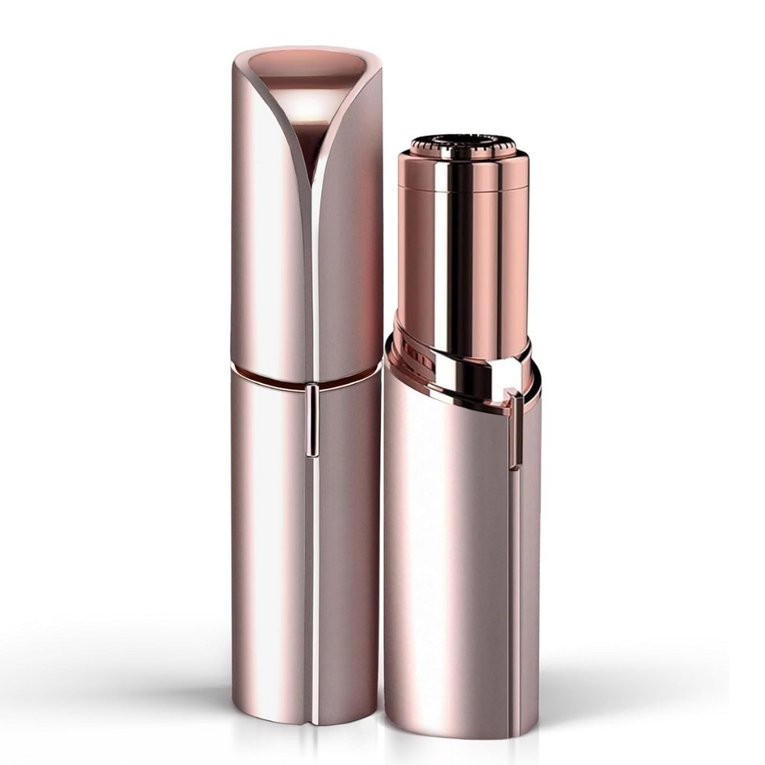 Épilateur pour poils du visage – Outil de précision doux avec tête à glissement fluide et design compact