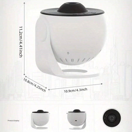 Star Projector Lamp – Adjustable Galaxy Effects with Multiple Patterns & Relaxing Ambient Lighting