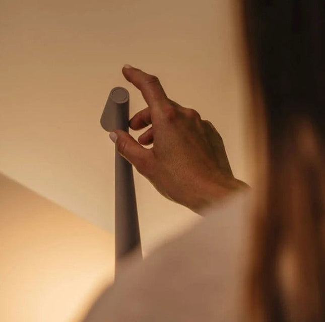 Nordic Wireless LED Table Lamp with Adjustable Touch-Control Lighting for Modern Homes