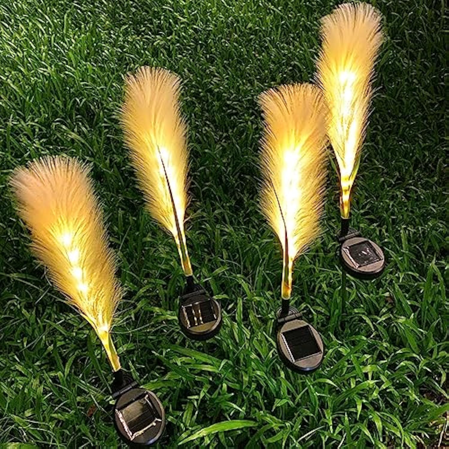 EcoLume – LED Solcelle Udendørs Rør Lampe til Have og Terrassebelysning