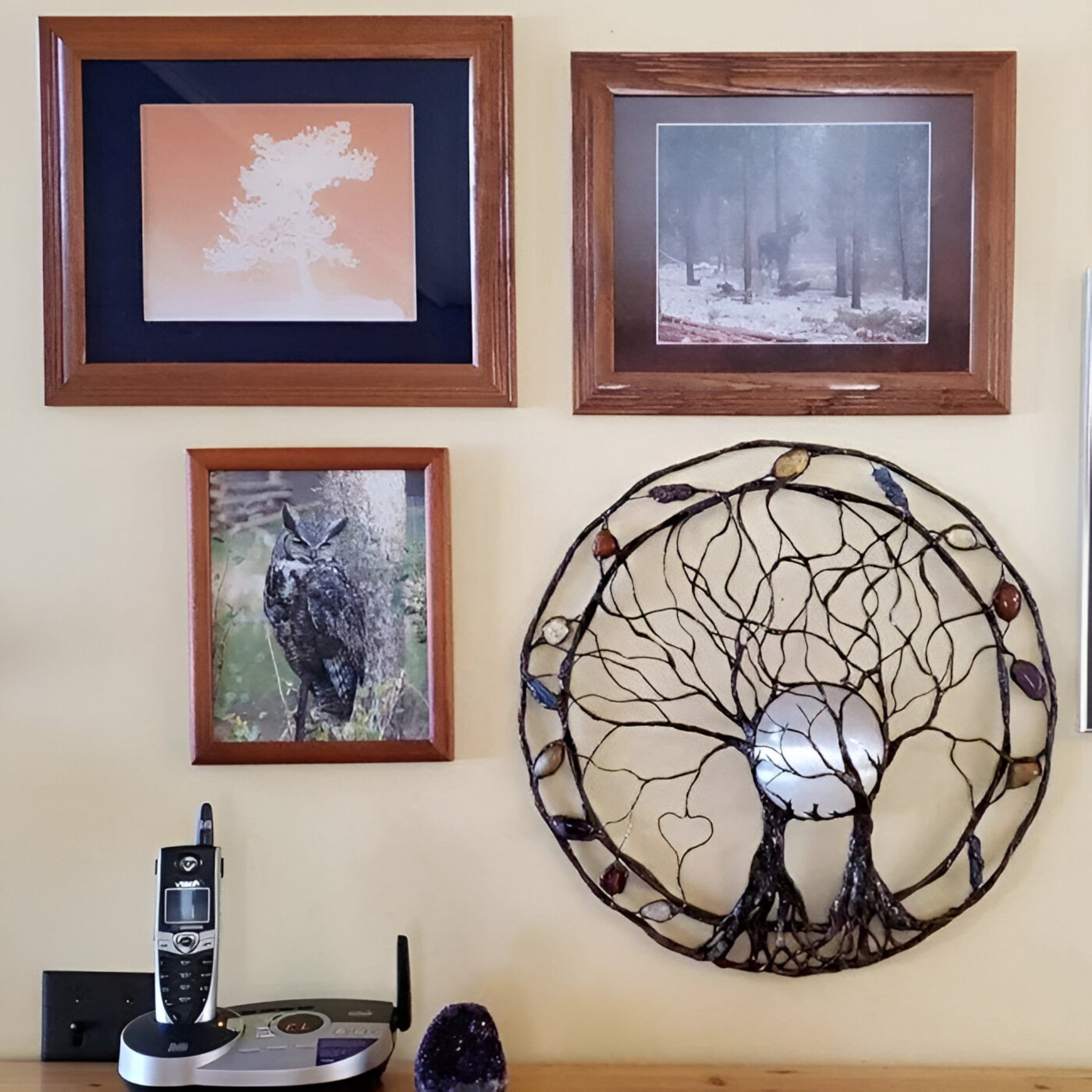 Levensboom Decor – Vægkunst Livets Træ Symbol med Positiv Energi og Inspirerende Design