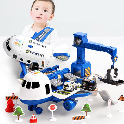 Airplane Playset for Kids – 20-Piece SkyExplorer Set with Plane, Vehicles & Accessories